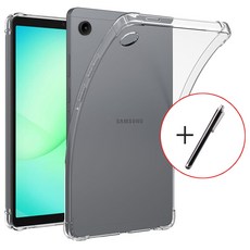 갤럭시탭 A11 플러스 케이스 범퍼 젤리 투명 갤탭 SM-X230 X236, A11+ (11), 1개