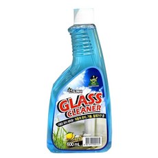 산도깨비 유리세정제 리필 레몬향, 1개, 600ml