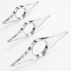 무아몽 독서링 북홀더 아크릴 투명 북링 엄지 책잡이, 2개, 투명 독서링 2세트