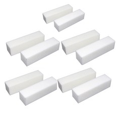 바르나 샌딩블럭 10개 벌크 화이트 손톱 케어 큐티클