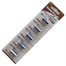 골든파워 4LR43 알카라인 배터리 건전지 PX27G PX27A 4SG12 PX27 PX27M 4AG12 S27PX- 5알, 5개입