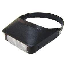 頭戴式放大鏡 435.300 頭戴放大鏡 2.2倍 3.3倍 維修 閱讀, 詳見包裝, Black, 1個