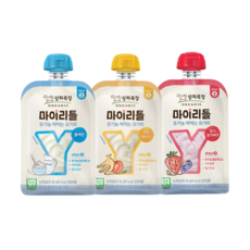 매일 상하목장 마이리틀 짜먹는요거트 85g 사과바나나2+플레인2+딸기블루베리2/냉장무료배송, 1개