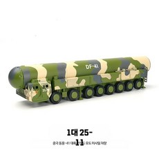 투기 1대72 스케일 조립식 완성형 도색 모형 수집용 디스플레이 25-11/동풍-41 유도 미사일 차량, 1개