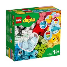 레고 DUPLO 10909 하트 모양의 창의적인 벽돌 상자 10913 장난감, 레고 스팟 10909