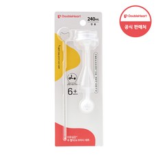 더블하트 이유실감 추 빨대&브러시 세트 240ml 1개입, 240ml (1개입), 1개