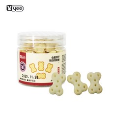 YEE 산양유 칼슘 이갈이쿠키 햄스터 이갈이 영양 간식 뼈다귀모양, 1개, 30g