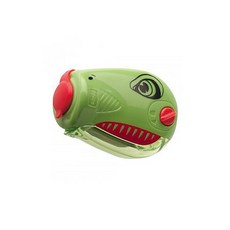 日本SONiC EK-3225 恐龍造型削筆機，攜帶式削鉛筆器，公司貨文具批發, 綠色, 1個