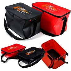 낚시 밑밥통 다용도멀티가방 샤인빈 접이식, 밑밥통36리터(블랙)