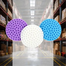 원형 도어쿠션 스토퍼 실리콘 소음 문콕 유치원 끼임, 퍼플