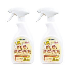 柚享淨 柚淨plus 文旦酵素 除油泡沫 廚房清潔必備油污清潔泡沫包覆亮潔去污快速去油, 2個, 500ml