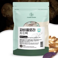 진샵 태국인삼 파비플로라 건강한 삼각 티백 차 따뜻한 건강 차 커피대용 제품 50 팩, 1.2g