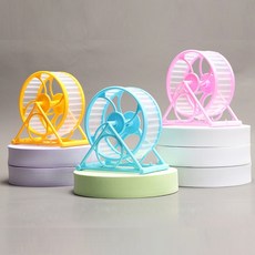 올유니드 컬러 햄스터 쳇바퀴 햄스터운동기구