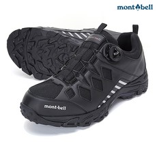 몽벨 남성 여성 트레킹화 등산화 레인 로우컷(블랙) ML0FBUTL352