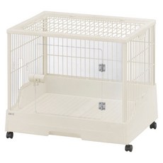 GEX 愛兔天窗明庭屋 全視透明兔宅 兔籠 天窗可掀固定 抽屜式底盤 兔子 小動物, 1個, 66252全視透明兔宅