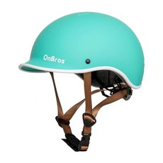 채움다 자전거 헬멧 안전 통학용 도시 라이딩, 1개, 레이크블루 프리사이즈56-61cm