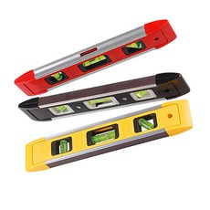 수평계 자석 수평기 레벨기 미니 수평자 휴대용 DIY 목공공구, 1개