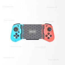 遊戲手把 手機手把 PPSSPP 絕區零 安卓 蘋果 原神 apex 巔峰急速 delta模擬器 ifbas, 1個, 紅藍色版