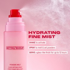 Glass Setting Spray 霧感定妝噴霧 持久亮澤補水保濕, 1個, 國內銷售，購買等同默認免責聲明）