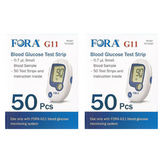 포라 G11 스트립 혈당시험지, 50개입, 2개