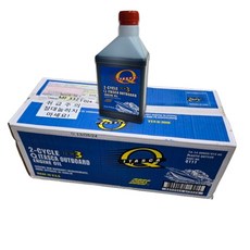 선외기 2싸이클 엔진오일 TC-W3 박스구매 머큐리 야마하 혼다, 10w40, 24개, 414ml