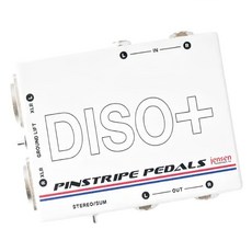 PINSTRIPE PEDALS DISO 雙線路隔離器 Jensen變壓器 立體聲/單聲道, 1個