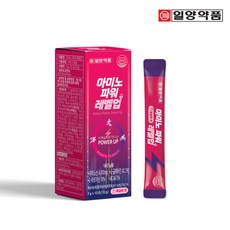일양약품 아미노 파워 레벨업 복숭아맛 아미노산 보충제, 10개, 7g