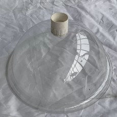 후드 투명 배기팬 흡입기 환기 갓 75mm 대형 PC 65x42x5cm, G. 대형 원형 37x16cm 50mm