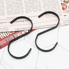 블랙 7mm S고리 S걸이S후크 모자걸이 가방걸이 S고리 S걸이S후크 모자걸이, OMT 1, 상품선택