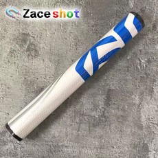 [제이스샷] 남여공용 퍼터그립 미끄럼방지 프리미엄, 1개, 화이트블루