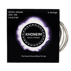 Koname 貝斯吉他弦4件組