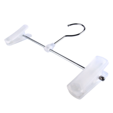 국내생산 심플스타일 논슬립 고급바지걸이, 20개, 반투명