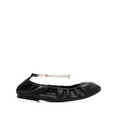 트윈셋 앵클 스트랩 발레리나 슈즈