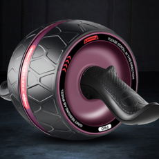 복근운동AB슬라이드 광폭스틸AB슬라이드 홈트AB슬라이드, 블랙&퍼플