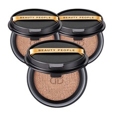 뷰티피플 철벽녀 시즌16 두유 크림 커버 쿠션 파운데이션 리필 3SET, 23호 리필, 3개