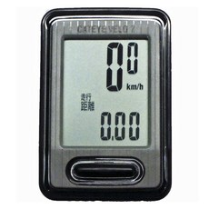 CE Velo 7 自行車速度計, 1個, 黑色