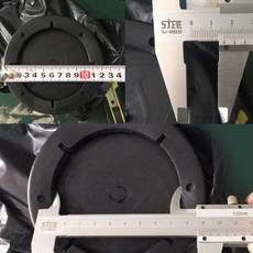 유니버설 4Pcs 125mm 라운드 고무 팔 패드 리프트 자동 트럭 호이스트에 적합