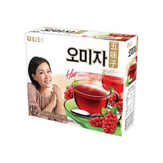 담터 오미자 플러스 스틱 15개입 사무실 고객 병원 손님 간식