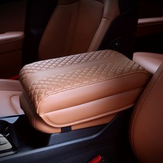 GMZ MOTORS Life Up 原廠配色款 車用扶手箱靠墊, 柔棕色, 1個