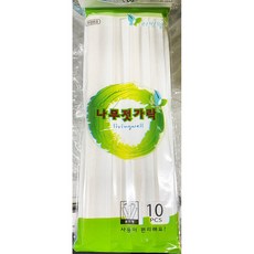 나무젓가락(우진 10입)X2개 종이젓가락 위생저 일회용젓가락 젖가락, 1개