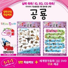 [DVD] 누가누가 잘하나 양면학습벽보 - 공룡