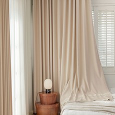 사라하우스 린넨거실커튼 아일렛형