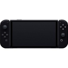 Razer Console Skin: Switch OLED - Controller Wrap - Premium 3M Cast Vinyl - Scratch Protection - U, 탄소 섬유, 컨트롤러 랩