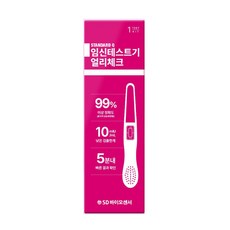 얼리체크 베베체크 임신테스트기 임테기 얼리임테기 임신초기, 1개, 1개입