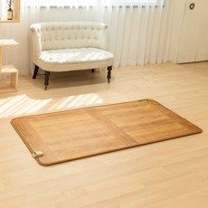 사계절구들장 전자파안심 거실 전기장판 대청마루 [한일구들장 본사직영], 대청무늬 1인용 (90X183cm)