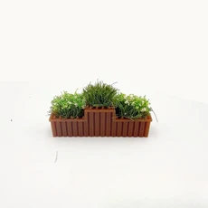 미니 꽃밭 화려한 모델 미니어처 사진 촬영 모래 테이블 인형집 DIY 공예 장식 데코, S
