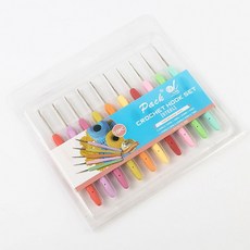 코바늘 10종세트 모사용 뜨개질 바늘 12281, 1개