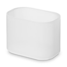 무인양품 재생 폴리프로필렌 혼용 메이크 박스 면봉 케이스 0.59L 1개, 무인양품 재생 폴리프로필렌 혼용 메이크 박스 면봉 케이