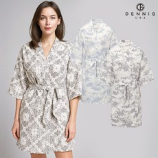 데니스골프 DENNIS 인기재입고 여성 슬립라인 샤워가운 4종 택1