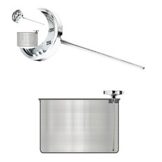 튀김기온도 아날로그 나사고정 업소용 기름 육수 온도계, 본상품